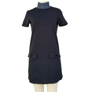 Zara A line short sleeve dress size M